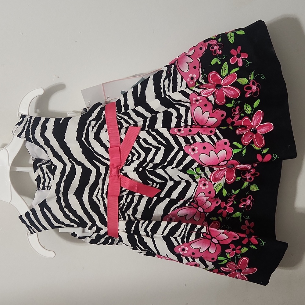 Rare Editions Zebra Butterfly 2 piece Outfit